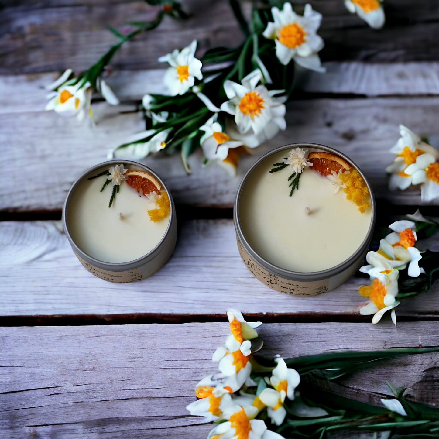 Fleur d'Oranger, bougie de soja