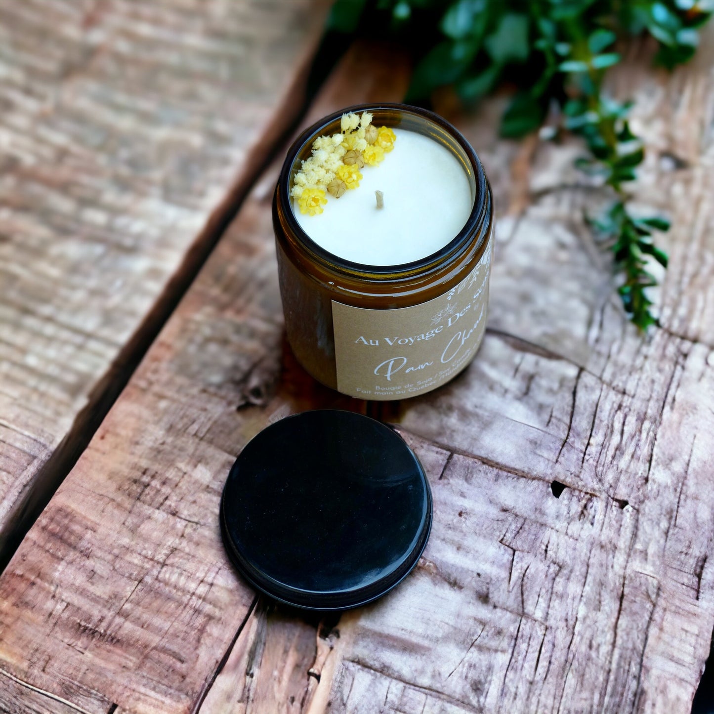 Pain Chaud, bougie de soja